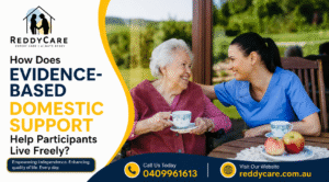 Domestic Assistance North Brisbane by ReddyCare – Professional NDIS household support including cleaning, laundry, meal preparation, and everyday home assistance for independent living.