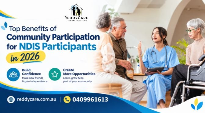 Reddycare Community Services Pty Ltd promoting Community Participation Brisbane and NDIS Community Participation through social and community engagement.